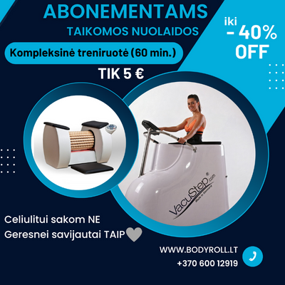 VACU STEP + ROLL kompleksinė treniruotė